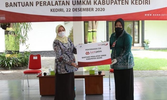 ​29 Pelaku UMKM Kabupaten Kediri Terima CSR Bank Jatim, Bantuan Berupa Peralatan Produksi Usaha