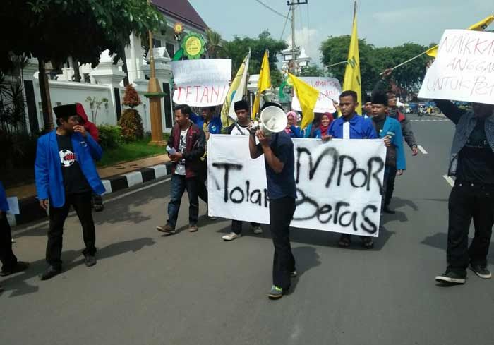 Tolak Impor Beras, PMII Tuban Minta Pemkab Tak Tinggal Diam