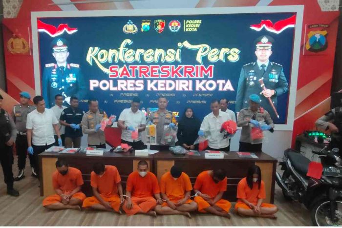 Rilis Hasil Operasi Sikat Semeru 2024, Polres Kediri Kota Tangkap 10 Pelaku Kriminal Rilis Hasil Operasi Sikat Semeru 2024, Polres Kediri Kota Tangkap 10 Pelaku Kriminal