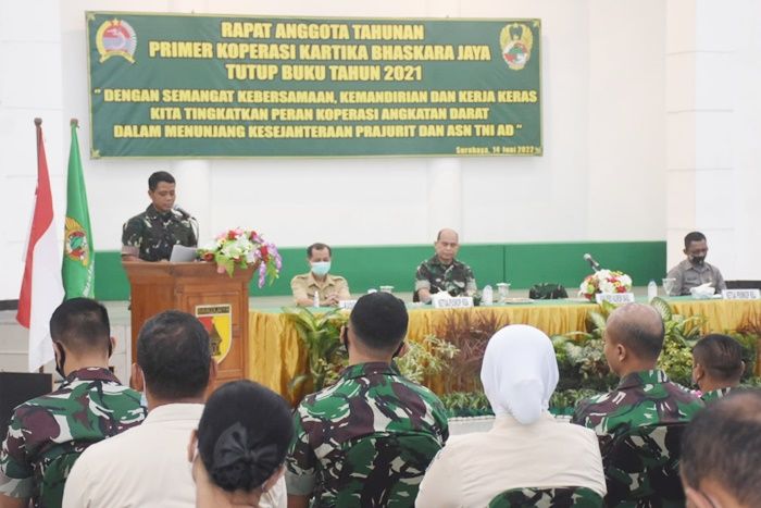 Korem 084/Bhaskara Jaya Gelar Rapat Anggota Tahunan Tutup Buku 2021 Koperasi Kartika Bhaskara Jaya Korem 084/Bhaskara Jaya Gelar Rapat Anggota Tahunan Tutup Buku 2021 Koperasi Kartika Bhaskara Jaya