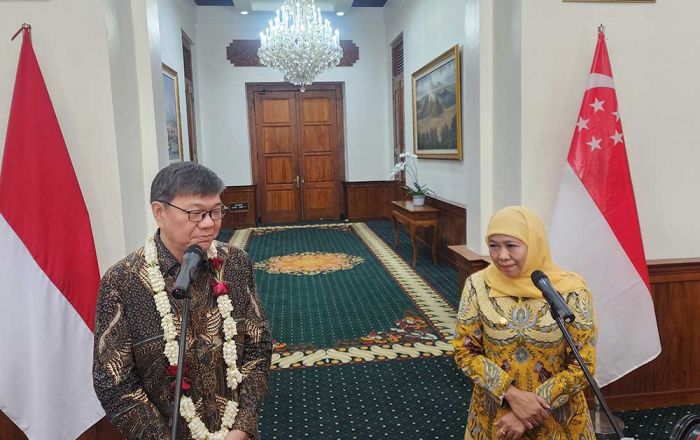Bertemu Dubes Singapura, Khofifah Prioritaskan Kerja Sama di 4 Bidang ini Bertemu Dubes Singapura, Khofifah Prioritaskan Kerja Sama di 4 Bidang ini