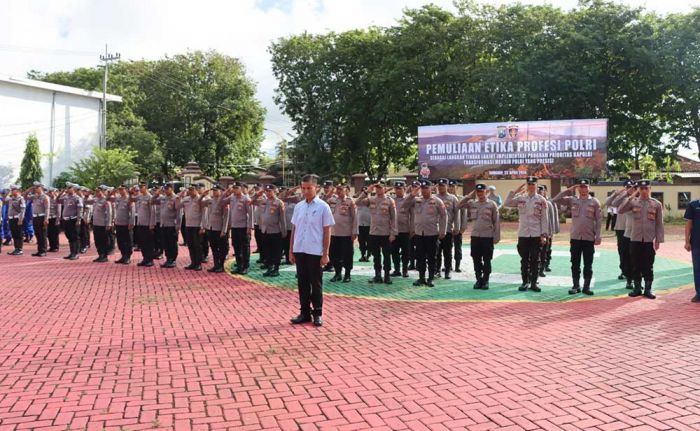 Anggota Polres Sumenep Ikuti Pemuliaan Etika Profesi Anggota Polres Sumenep Ikuti Pemuliaan Etika Profesi