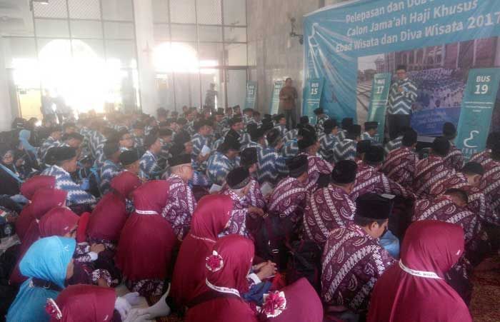 Didampingi Pembimbing Khusus, 368 CJH Plus Ebad Wisata Berangkat Haji Tahun Ini