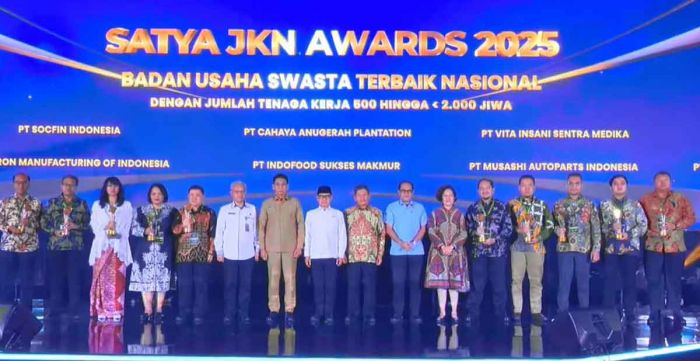Satya JKN Awards 2025, BPJS Kesehatan Apresiasi 110 Badan Usaha Patuh Bayar Iuran Pekerja Satya JKN Awards 2025, BPJS Kesehatan Apresiasi 110 Badan Usaha Patuh Bayar Iuran Pekerja