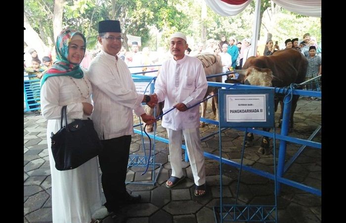 Koarmada II Rayakan Idul Adha 1439 H dengan Kurban Ratusan Hewan Koarmada II Rayakan Idul Adha 1439 H dengan Kurban Ratusan Hewan