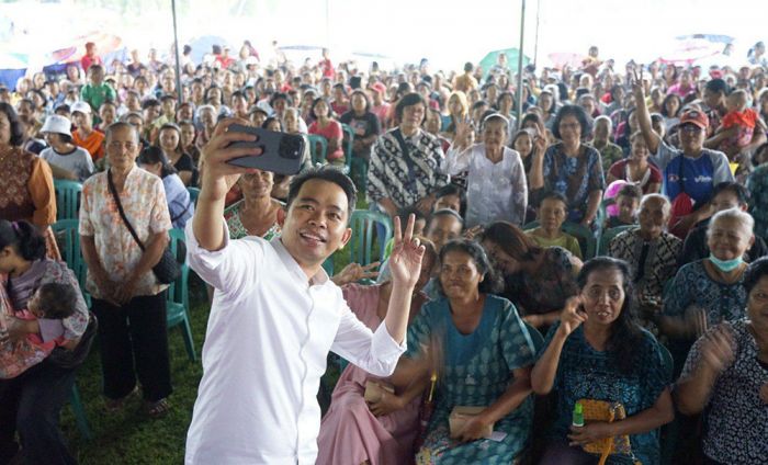 Apel Kebangsaan LSN, Fawait Berbaur Bersama Ribuan Emak-Emak Kristiani Apel Kebangsaan LSN, Fawait Berbaur Bersama Ribuan Emak-Emak Kristiani