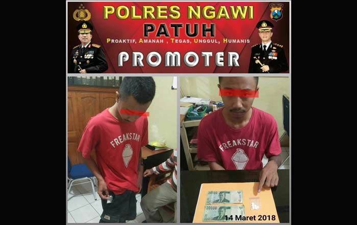 ​Bawa 6 Butir Pil Koplo, Warga Klaten Digelandang Polres Ngawi