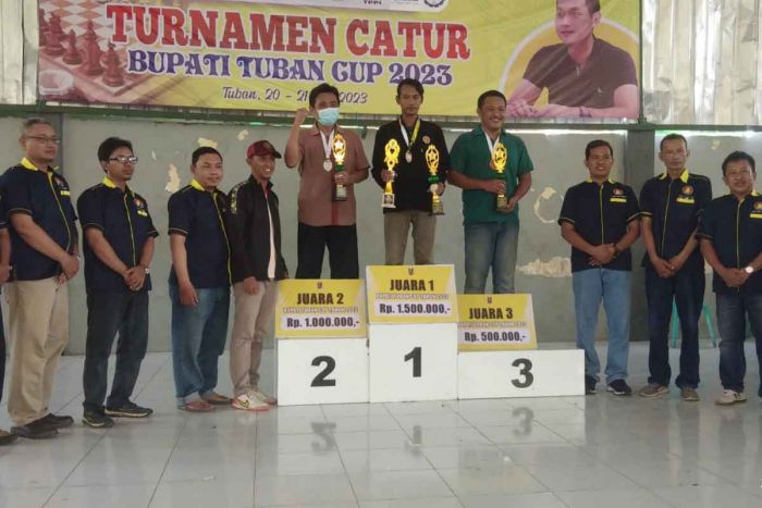 Percasi Tuban Sukses Gelar Turnamen Catur Bupati Cup 2023