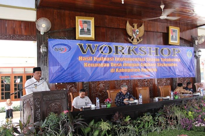 Pemkab Nganjuk Gelar Workshop Tata Kelola Keuangan Desa Pemkab Nganjuk Gelar Workshop Tata Kelola Keuangan Desa