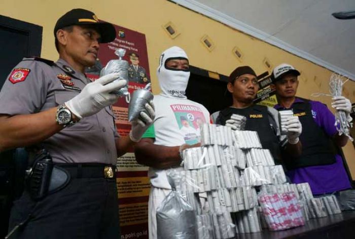 Lagi, Produsen Bahan Peledak Mercon asal Keras Jombang Ditangkap Polisi