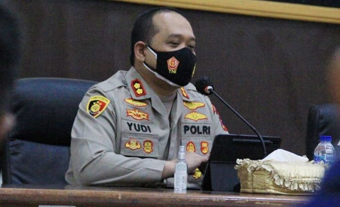 Kendalikan Sebaran Covid-19, Kapolres Kediri Kota Berikan Arahan Khusus Bhabinkamtibmas