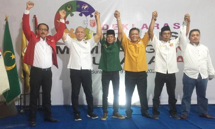 Koalisi Parpol Non Parlemen Deklarasi Dukung Cawali yang Merakyat Koalisi Parpol Non Parlemen Deklarasi Dukung Cawali yang Merakyat