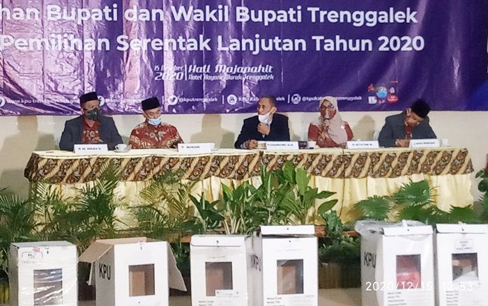 Masa Pandemi, Jumlah Partisipasi Pemilih di Pilkada Trenggalek Meningkat