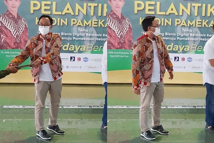 Bupati Kenalkan Tamam Batik Jacket di Acara Pelatikan Ketua Kadin Pamekasan Bupati Kenalkan Tamam Batik Jacket di Acara Pelatikan Ketua Kadin Pamekasan