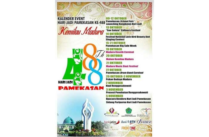 Ini Rangkaian Acara Hari Jadi Kabupaten Pamekasan ke-488 Ini Rangkaian Acara Hari Jadi Kabupaten Pamekasan ke-488