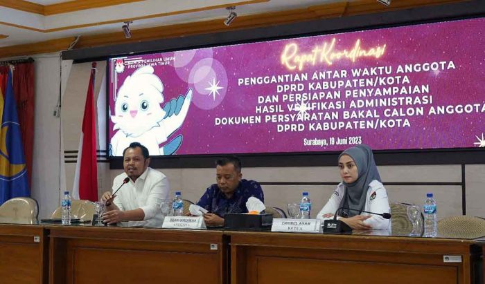 Banyak Pengajuan PAW Anggota DPRD, KPU Jatim Gelar Rakor Penggantian Antar-Waktu Banyak Pengajuan PAW Anggota DPRD, KPU Jatim Gelar Rakor Penggantian Antar-Waktu