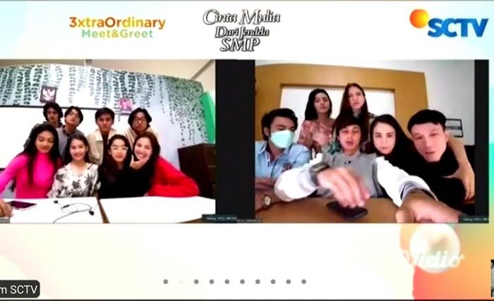 Pemain Sinetron Unggulan SCTV Tampil di Meet and Greet Virtual Pemain Sinetron Unggulan SCTV Tampil di Meet and Greet Virtual