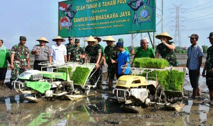 Danrem Bhaskara Jaya Galakkan Kegiatan Olah Tanah dan Padi Danrem Bhaskara Jaya Galakkan Kegiatan Olah Tanah dan Padi
