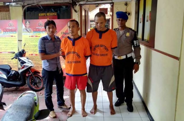 Polres Gresik Bekuk 2 Pengedar Sabu