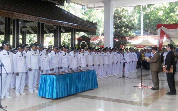75 Kades Hasil Pilkades Serentak Kabupaten Sidoarjo Dilantik Bareng