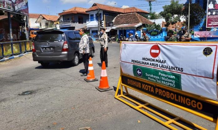 Antisipasi Pemudik, Pemkot Probolinggo Jaga Pintu Masuk Kota