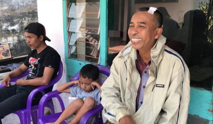 Sukri Masih Sempat Lari Saat Tertimpa "Lengan" Crane, Baru Tahu saat Kepalanya Berlumuran Darah Sukri Masih Sempat Lari Saat Tertimpa "Lengan" Crane, Baru Tahu saat Kepalanya Berlumuran Darah