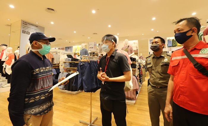 Kawal Penerapan Perwali, Satpol PP Sidak Hotel hingga Mal Kawal Penerapan Perwali, Satpol PP Sidak Hotel hingga Mal