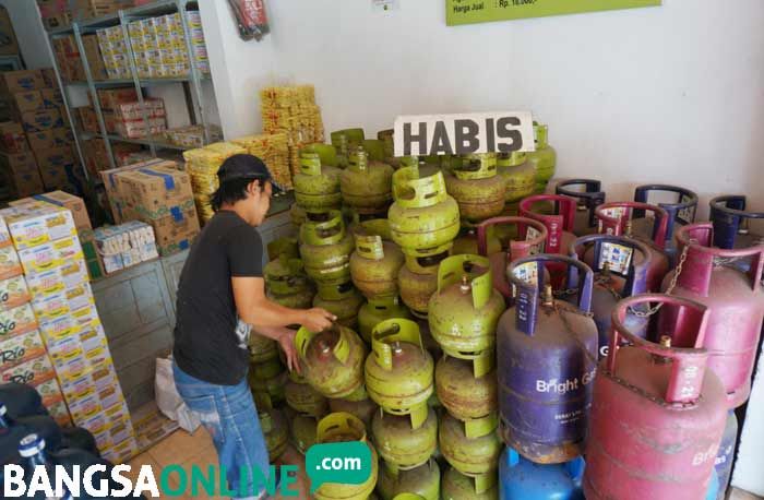 Di Jombang, LPG 3 Kilogram Mulai Langka