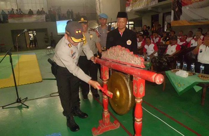 Tunamen Pencak Silat Kapolres Mojokerto Cup Resmi Dibuka