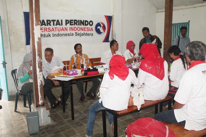 KPU Nganjuk Verifikasi DPD Partai Perindo KPU Nganjuk Verifikasi DPD Partai Perindo