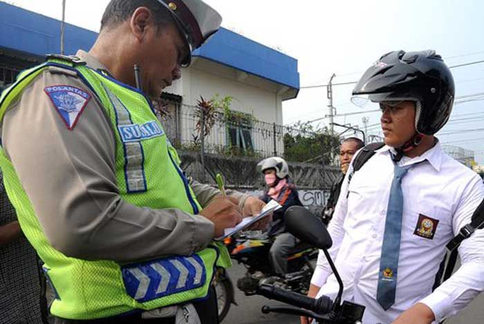Operasi Zebra Perdana di Pasuruan, Ratusan Pengendara Ditilang