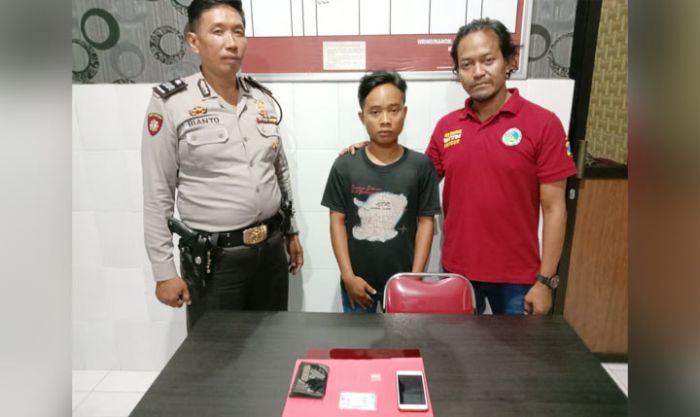 Polsek Wringinanom Gulung Kurir Narkoba Polsek Wringinanom Gulung Kurir Narkoba