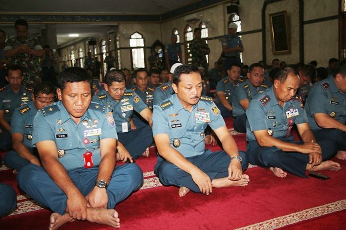 Kasal Hadiri Doa Bersama di Koarmada II