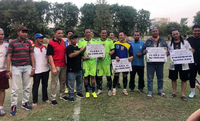 Dihadiri Bupati Trenggalek, Lomba Mini Soccer Meriahkan Peringatan HSN 2023 PCNU Surabaya