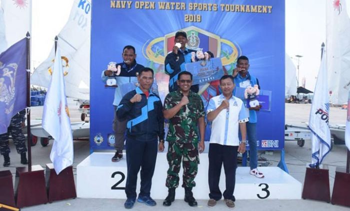 Kontingen Koarmada II Cabor Layar Borong 6 Emas di NOWS Tournament 2019