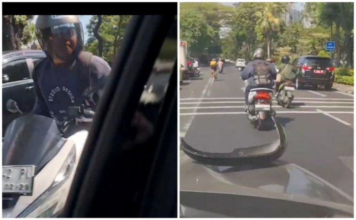 Viral Mobil Xpander Dirusak Pemotor PCX di Surabaya, Polsek Tenggilis Mejoyo Bakal Cek Viral Mobil Xpander Dirusak Pemotor PCX di Surabaya, Polsek Tenggilis Mejoyo Bakal Cek