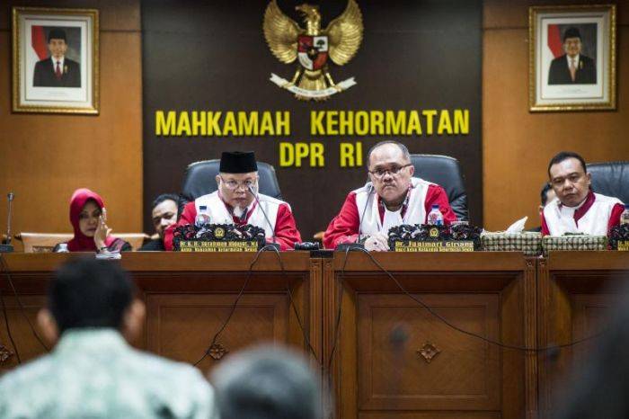 MKD DPR hanya Mampu Selesaikan Satu Persoalan Selama Masa Sidang Ketiga