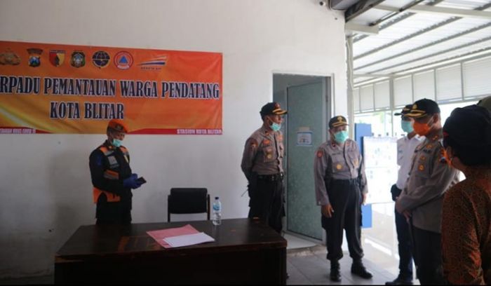 Halau Pemudik, Kota Blitar Siagakan Petugas di Stasiun dan Terminal Halau Pemudik, Kota Blitar Siagakan Petugas di Stasiun dan Terminal