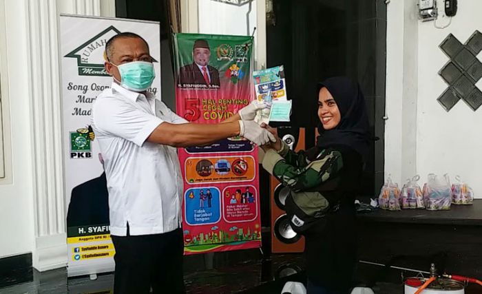 H. Syafiuddin Gelar Penyuluhan Pencengahan Covid-19 dan Bagikan Disinfektan, Masker, Hand Sanitizer H. Syafiuddin Gelar Penyuluhan Pencengahan Covid-19 dan Bagikan Disinfektan, Masker, Hand Sanitizer