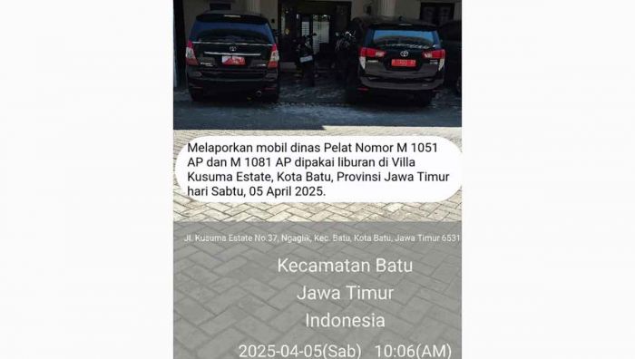 Viral Mobil Dinas dari Madura Dipakai Berlibur ke Kota Batu, Wagub Jatim Ramaikan Kolom Komentar Viral Mobil Dinas dari Madura Dipakai Berlibur ke Kota Batu, Wagub Jatim Ramaikan Kolom Komentar