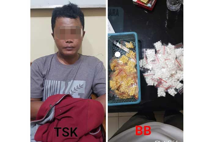 Sikat Pengedar Dextro, Satreskoba Polres Blitar Malah Temukan Obat Keras Untuk 