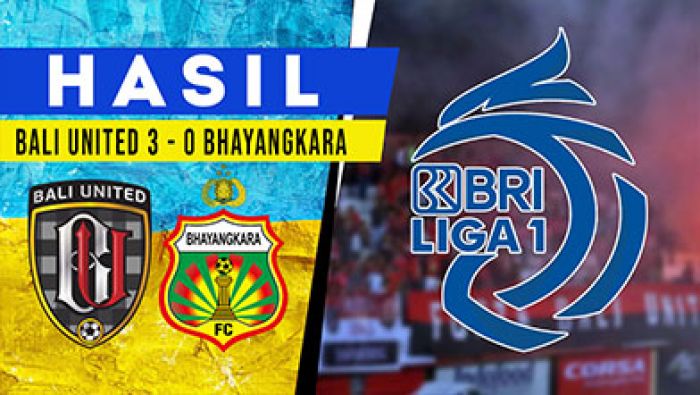 Bekuk Bhayangkara FC, Laskar Tridatu Panaskan Persaingan Papan Atas