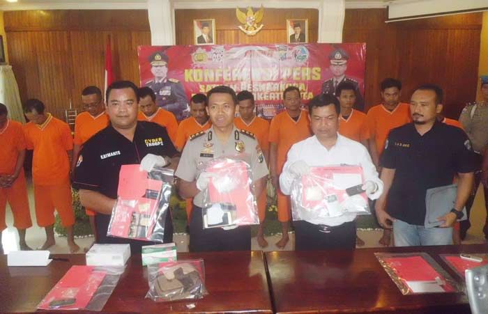 16 Tersangka Narkoba Berhasil Dibekuk Polres Mojokerto Kota dalam Sebulan