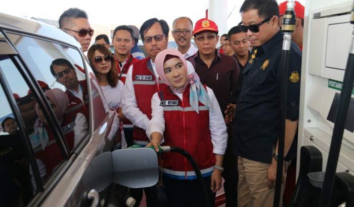 Pertamina Amankan Pasokan BBM Jalur Tol Trans Jawa Pertamina Amankan Pasokan BBM Jalur Tol Trans Jawa