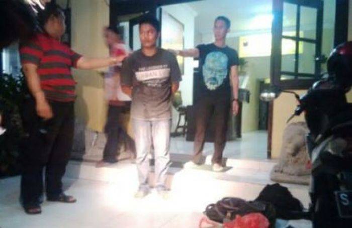 Pelaku Begal Motor di Mojokerto Dibekuk Polantas Pelaku Begal Motor di Mojokerto Dibekuk Polantas