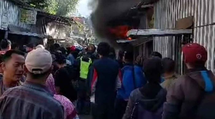 Pasar Relokasi Kota Batu Kembali Terbakar Pasar Relokasi Kota Batu Kembali Terbakar