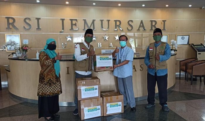 LAZISNU Jatim Bagikan Seribu APD untuk Rumah Sakit di Jawa Timur
