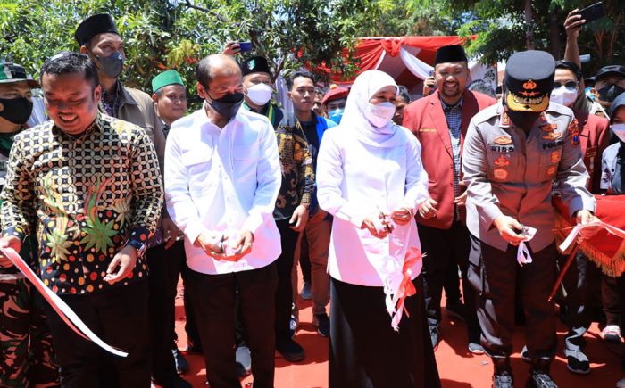 Gubernur Khofifah Resmikan Rumah Kebangsaan Jatim, Wadah Diskusi Bagi Organisasi Kemahasiswaan