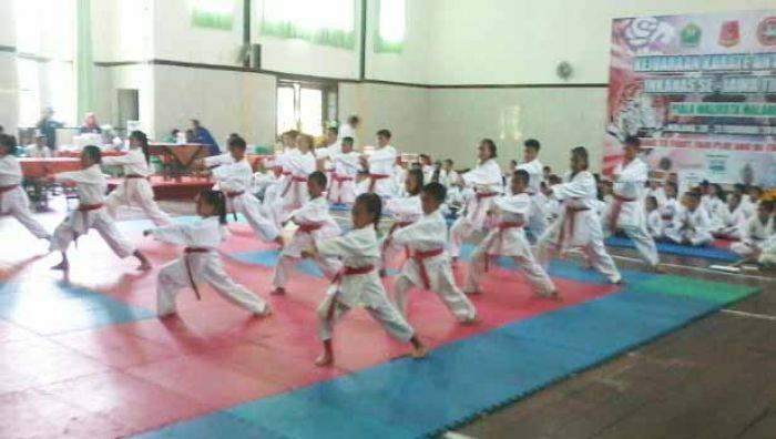Kejurda Karateka se-Jawa Timur di Kota Malang Berakhir Hari Ini