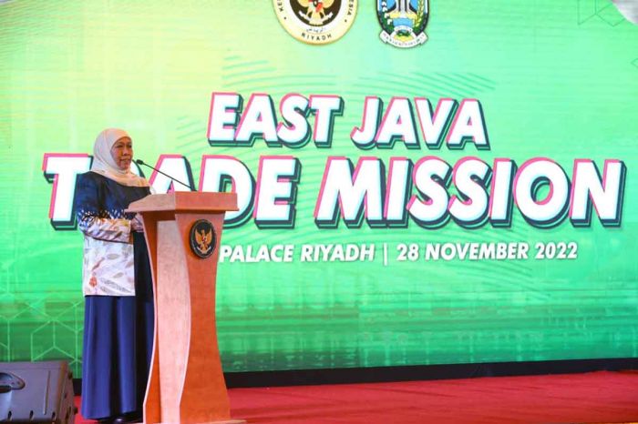 Dorong Peningkatan Kinerja Ekspor Jatim, Gubernur Khofifah Gelar Misi Dagang di Riyadh Dorong Peningkatan Kinerja Ekspor Jatim, Gubernur Khofifah Gelar Misi Dagang di Riyadh